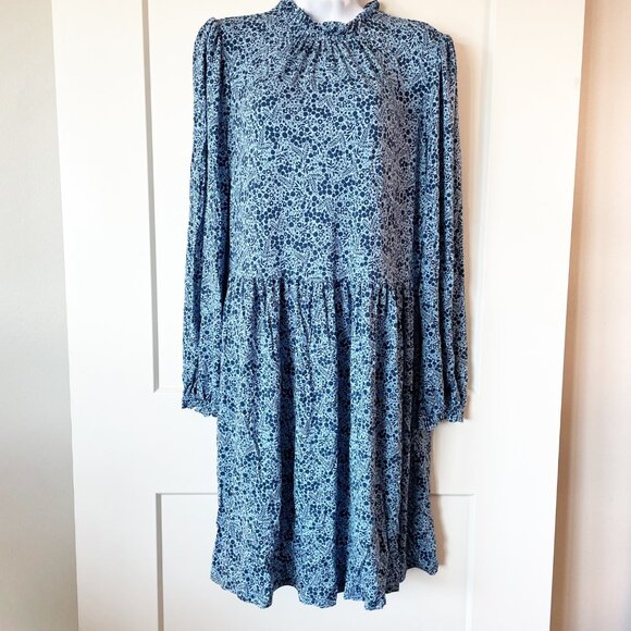 Boden Dresses & Skirts - Women's Boden Blue Print Dress size 10R